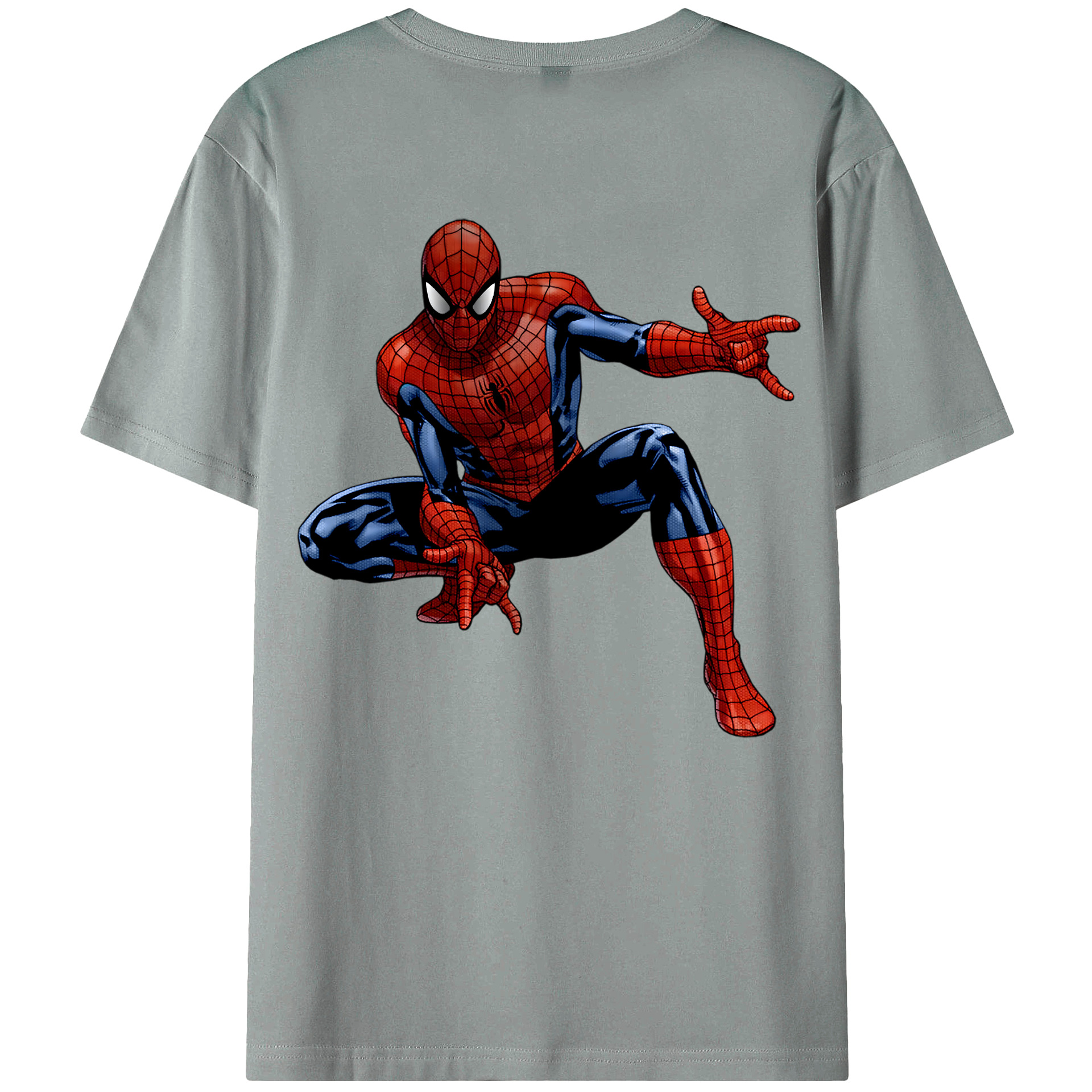 （画像用） アベンジャーズ The Avengers 綿100％ メンズ半袖Tシャツ（バックプリント） 通気性